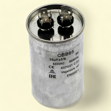 Конденсатор CBB65 - 35 MFD (450 V)